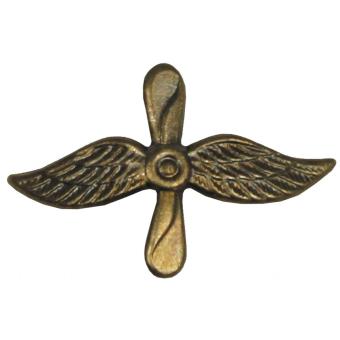 CZ/SK Metallabzeichen, bronze, Luftwaffe, neuw. 