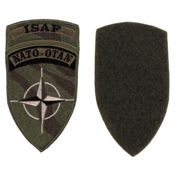 Klettabzeichen, "ISAF", NATO-OTAN, neuw. 