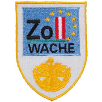 Österr. BH Stickabzeichen, Zoll Wache, Typ I, neuw. 